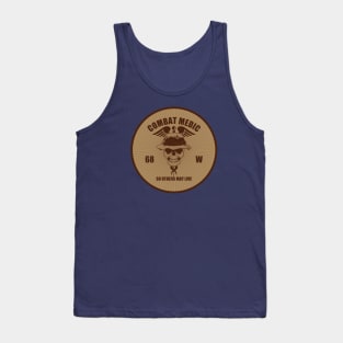 Combat Medic Patch (desert subdued) Tank Top